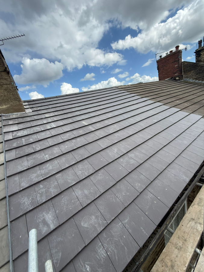 Completed roofing project 1